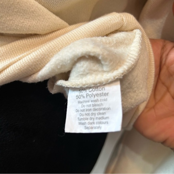 Cambridge University Women Sweatshirt Cream Medium Academia Preppy Collegiate - Picture 7 of 7